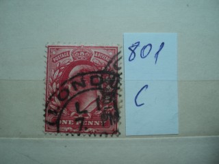 Фото марки Великобритания 1903г