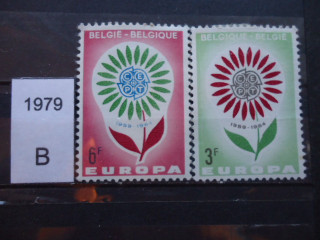 Фото марки Бельгия серия 1964г *