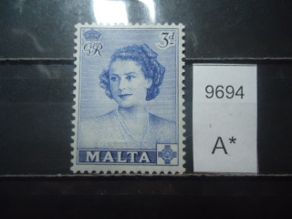Фото марки Брит. Мальта 1950г *