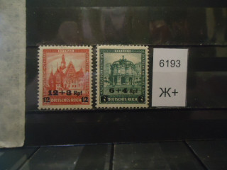 Фото марки Германия Рейх 1932г (11€) надпечатка **