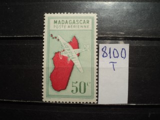 Фото марки Франц. Мадагаскар 1935г **