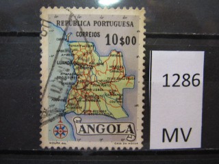 Фото марки Порт. Ангола 1955г