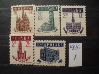 Фото марки Польша 1958г *