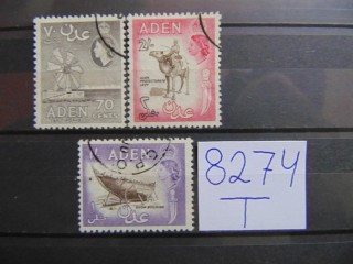 Фото марки Британский Аден 1953г