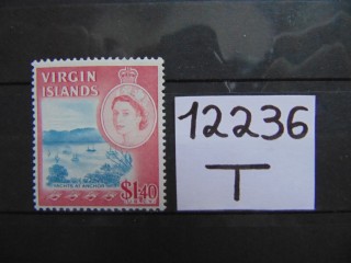 Фото марки Британские Виргинские острова 1964г **