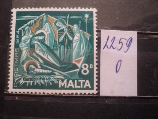 Фото марки Мальта 1964г *
