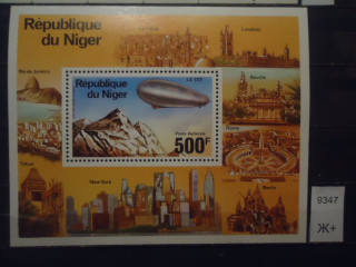 Фото марки Нигер блок **