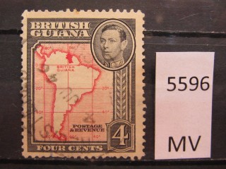 Фото марки Британская Гвиана 1938г