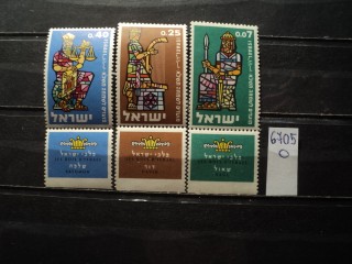 Фото марки Израиль серия 1960г *