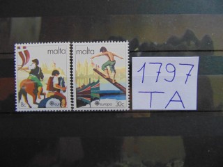 Фото марки Мальта серия 1981г **