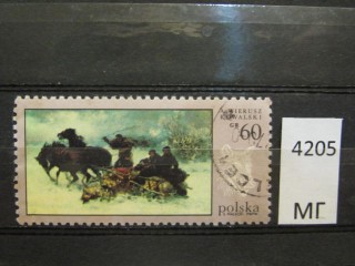 Фото марки Польша 1968г