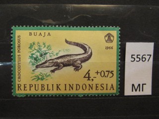 Фото марки Индонезия 1966г *