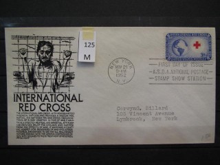 Фото марки США 1952г FDC (первый день гашения)