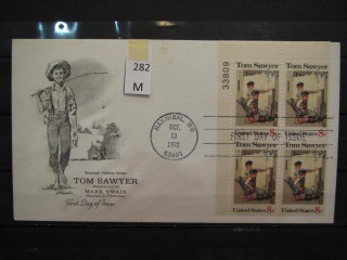 Фото марки США 1972г FDC (первый день гашения)