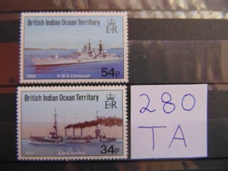 Фото марки Британские территории Индийского океана 1991г **
