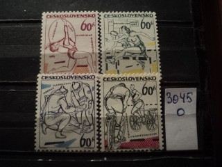 Фото марки Чехословакия серия 1965г **