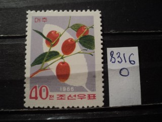 Фото марки Северная Корея 1966г **