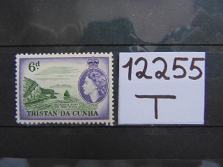 Фото марки Британский Тристран Да Кунья 1954г **