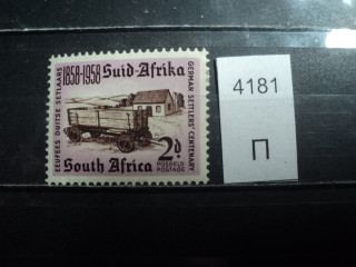 Фото марки Южная Африка 1958г **