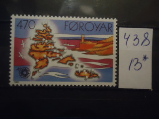 Фото марки Форерские острова 1985г **
