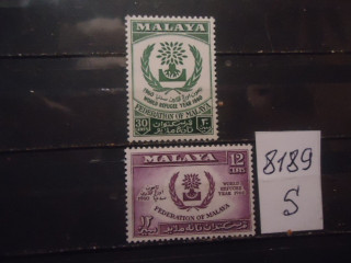Фото марки Малайя 1960г **