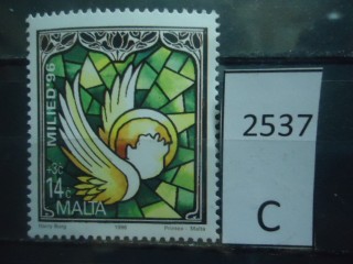 Фото марки Мальта 1996г **