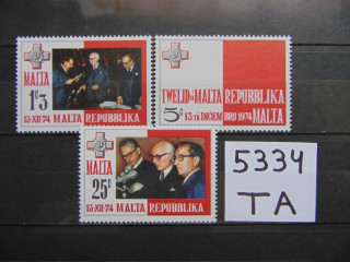 Фото марки Британская Мальта серия 1974г **