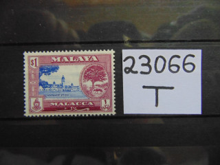 Фото марки Британская Малайя 1960г **