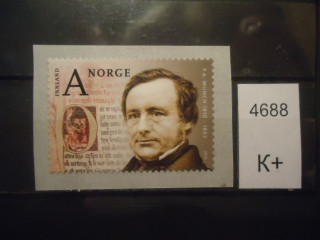 Фото марки Норвегия 2010г (самоклей) **