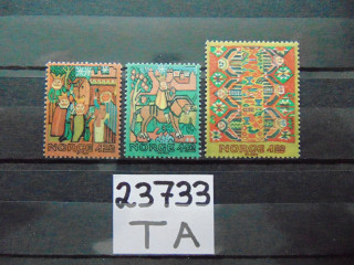 Фото марки Норвегия серия 1981г **