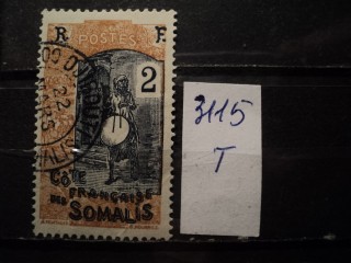 Фото марки Франц. Сомали