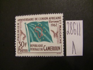 Фото марки Камерун 1962г **
