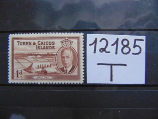 Фото марки Британские Теркс и Кайкос 1950г **