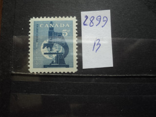 Фото марки Канада 1958г **