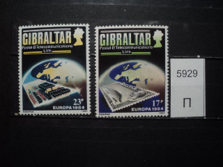 Фото марки Гибралтар серия 1984г **