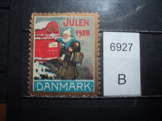 Фото марки Дания (непочтовая марка)