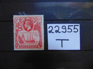 Фото марки Британский Остров Вознесения 1922г *