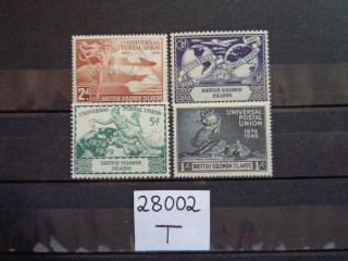 Фото марки Британские Соломоновы Острова серия 1949г *