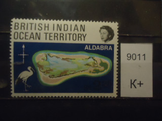 Фото марки Ьрит Территории Индийского океана 1969г **