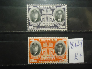 Фото марки Литва 1939г *