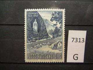 Фото марки Ватикан 1958г *