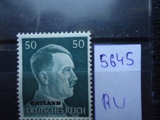 Фото марки Германская оккупация СССР 1941г **