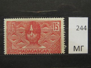 Фото марки Мадагаскар 1930г *