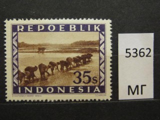 Фото марки Индонезия 1947г *