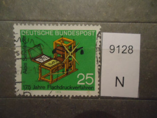 Фото марки Германия ФРГ 1972г