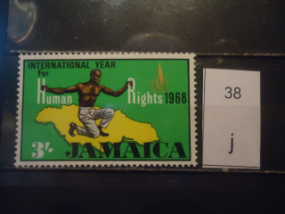 Фото марки Ямайка 1968г **