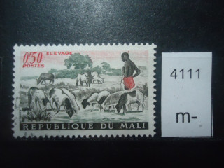Фото марки Франц. Мали