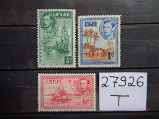 Фото марки Британские Фиджи 1938г **