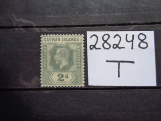 Фото марки Британские Каймановы Острова 1912г *
