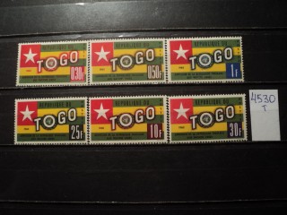 Фото марки Того серия 1961г **